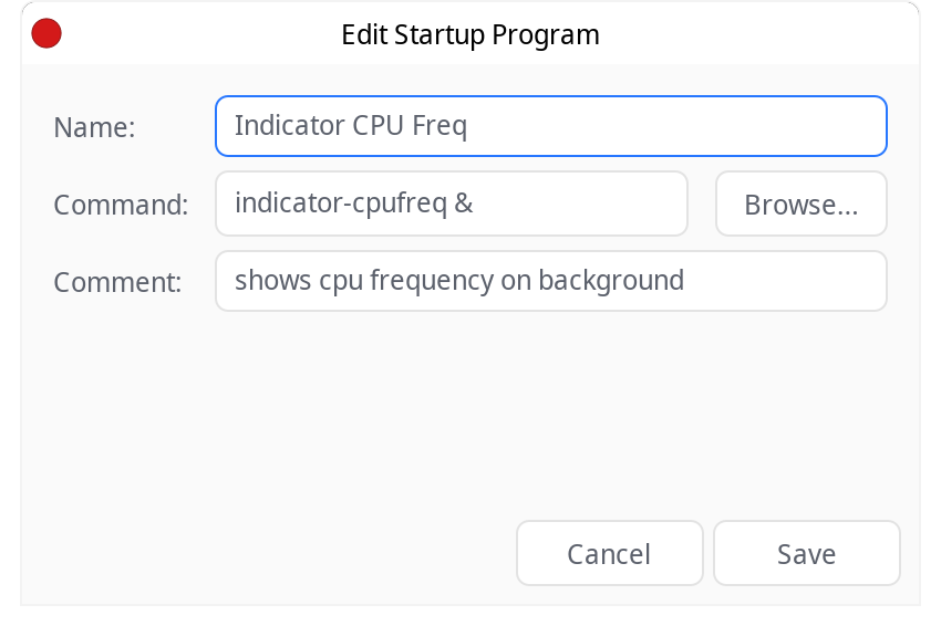 Adding indicator-cpufreq to top bar - part 2