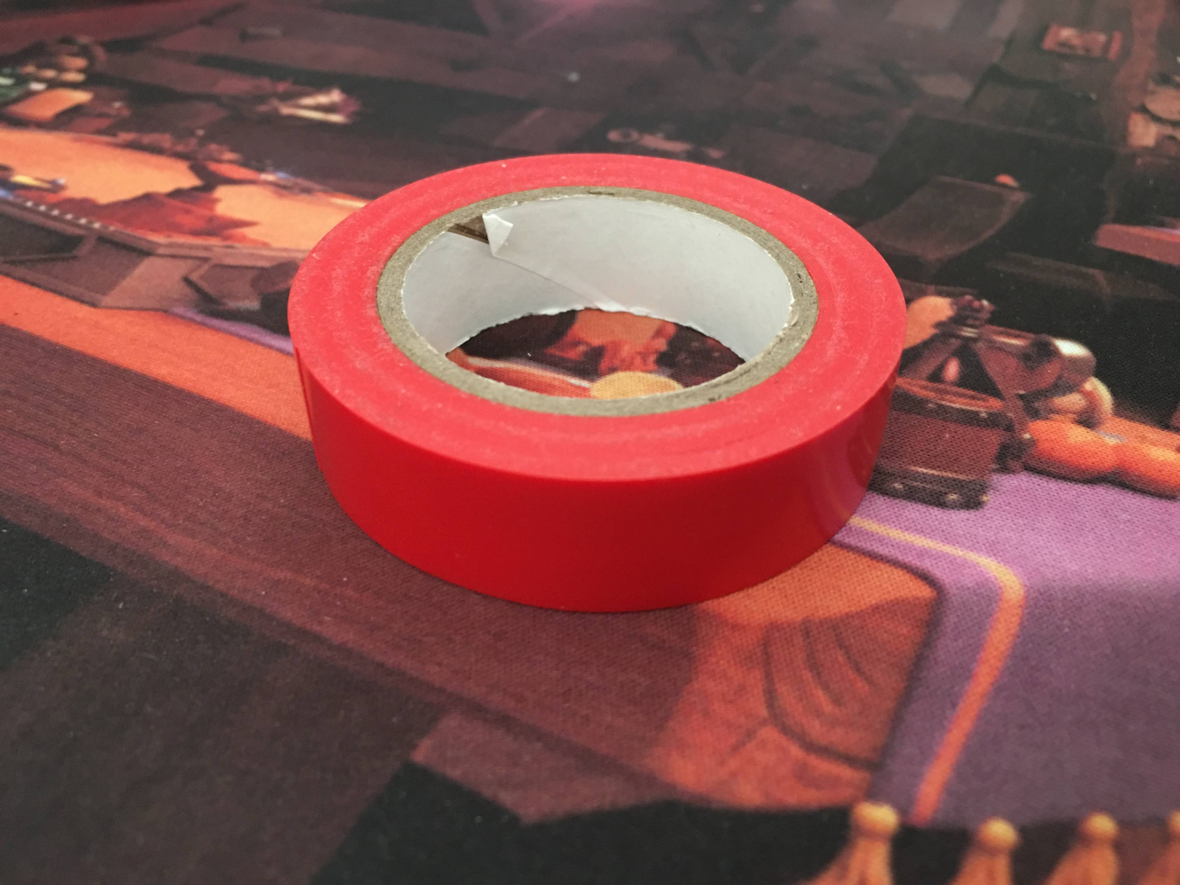 A roll of Electrical tape