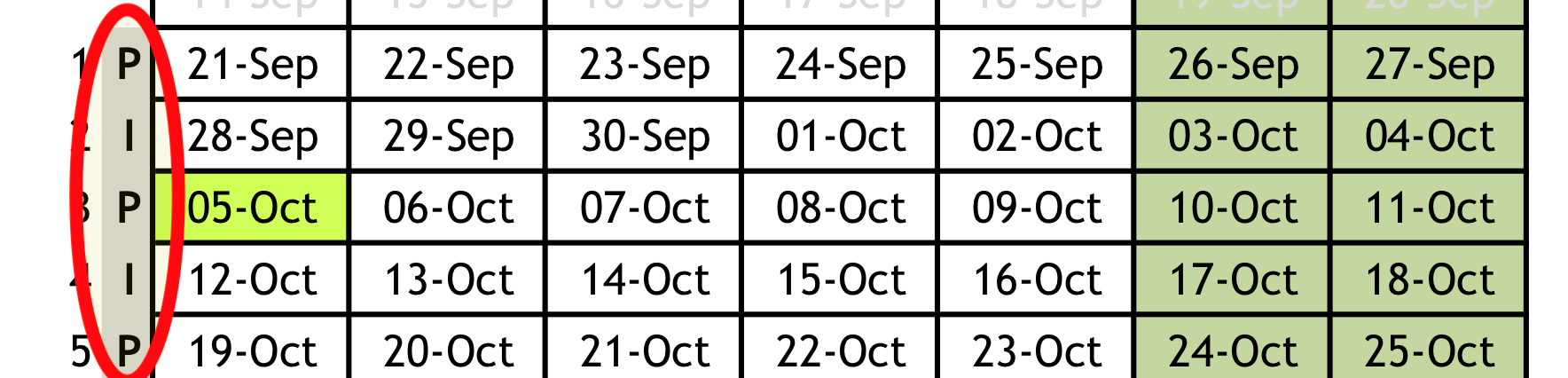 Odd Even Attendance