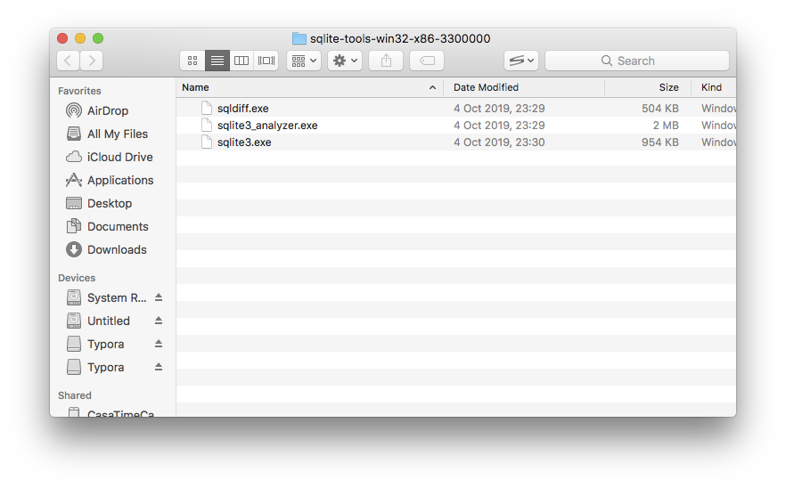 sqlite format 3 reader